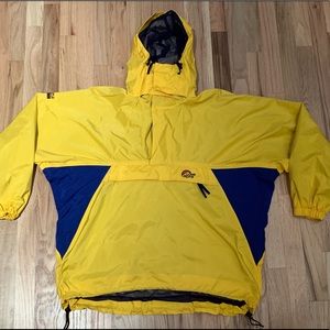 Men’s Lowe Alpine hooded wind jacket